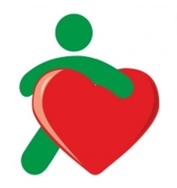 Логотип фонда: Детское сердце